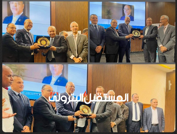 نقابة البترول تكرم صقر والمراغي وعلام