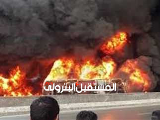 فصل التيار الكهربائي بمحيط المريوطية لنشوب حريق ضخم